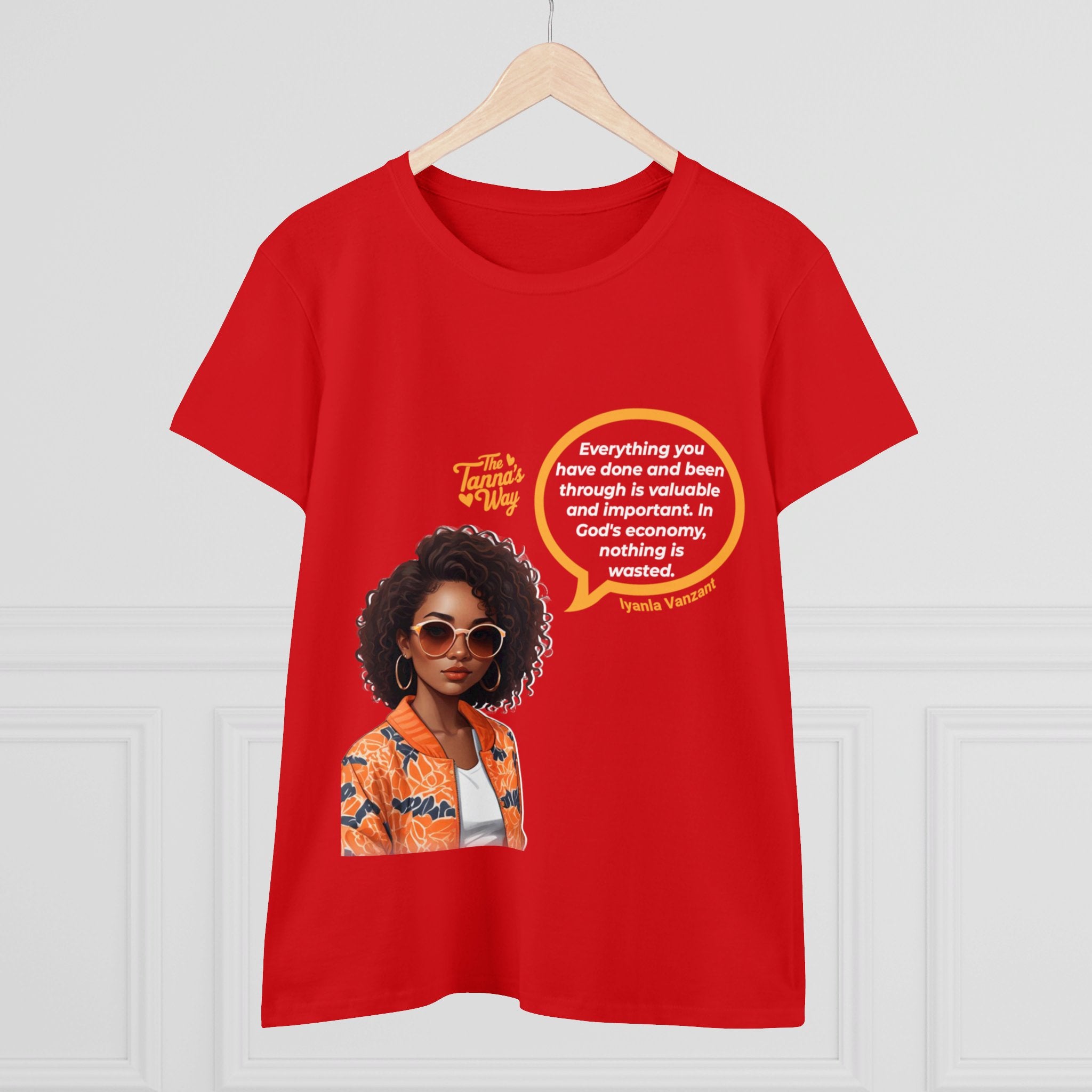 lyanla Vanzant | Women's Midweight Cotton Tee